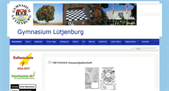 Desktop Screenshot of gymnasium-luetjenburg.de